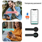 RAYKUBE M5 Tuya BLE Smart Fingerprint Door Lock Electronic Lock with Password/Key/Card/Tuya APP Unlock Free Delivery From Spain