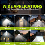Solar Floodlight Outdoor Motion Sensor Solar Power Spotlights IP65 waterproof 234LED Safety Lighting Lamp for Yard Garage Garden