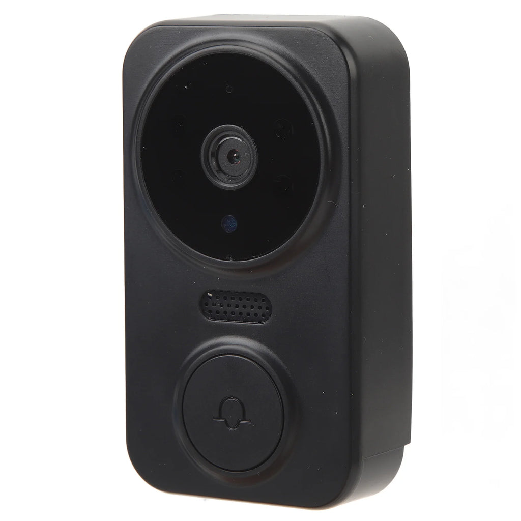 Sonerie video inteligentă WiFi 2.4G cu ecran și interfon vizual wireless – Monitorizare video HD, comunicație bidirecțională și viziune pe timp de noapte