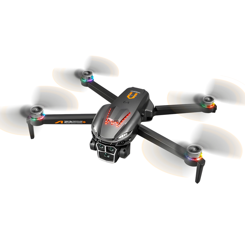 Podofo New Drone 4k Dual Camera  Mini Helicopter Quadcopter Toy Obstacle Avoidance Foldable RC Drone Headless Mode Mini Drones