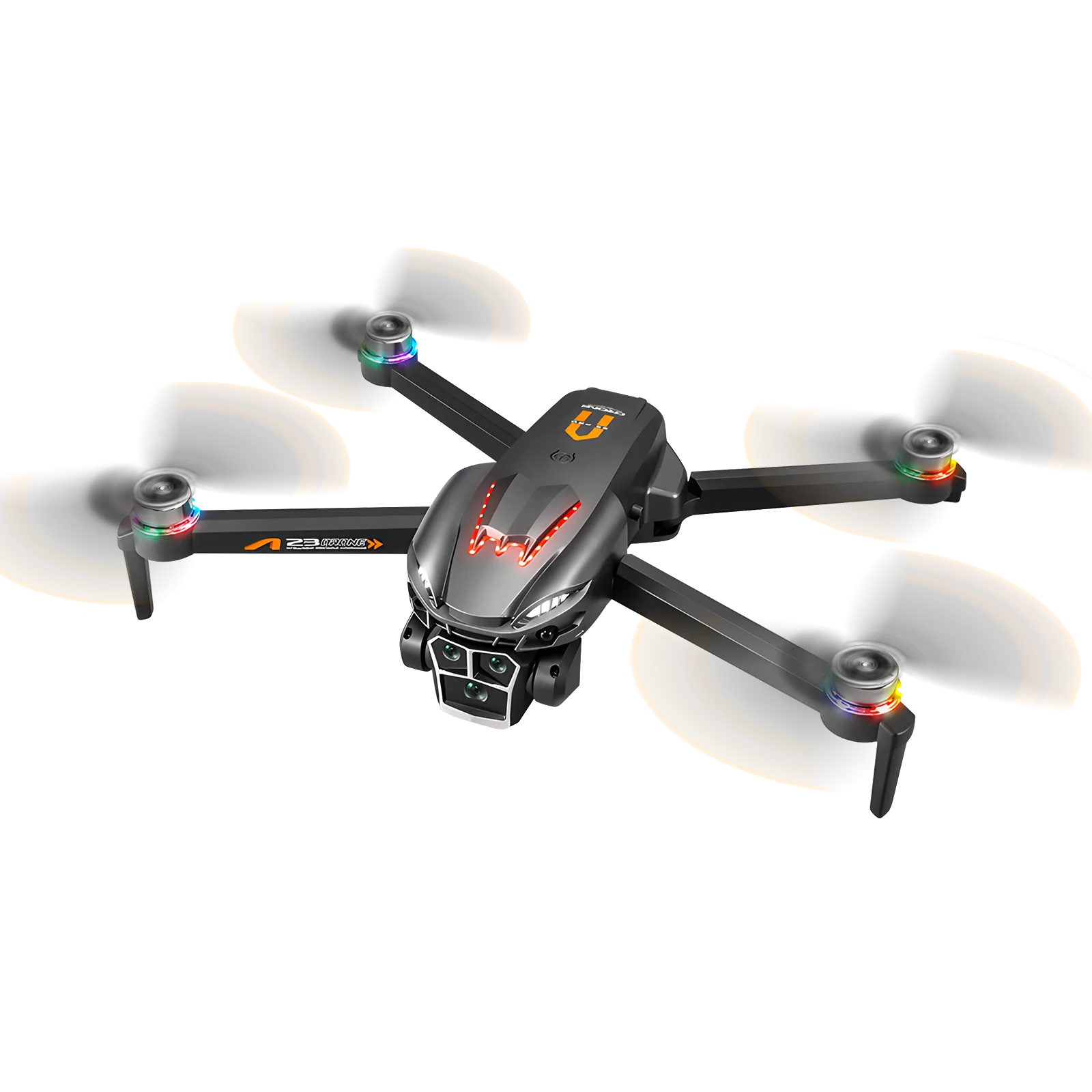 Podofo New Drone 4k Dual Camera  Mini Helicopter Quadcopter Toy Obstacle Avoidance Foldable RC Drone Headless Mode Mini Drones