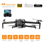 Podofo New Drone 4k Dual Camera  Mini Helicopter Quadcopter Toy Obstacle Avoidance Foldable RC Drone Headless Mode Mini Drones