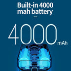 Sonerie video inteligentă WiFi IP65 – Wireless, cu cameră HD, detecție mișcare PIR, viziune nocturnă, control prin aplicația Tuya, ideală pentru casă, curte sau apartament