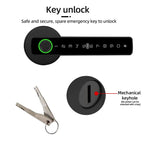 RAYKUBE M5 Tuya BLE Smart Fingerprint Door Lock Electronic Lock with Password/Key/Card/Tuya APP Unlock Free Delivery From Spain