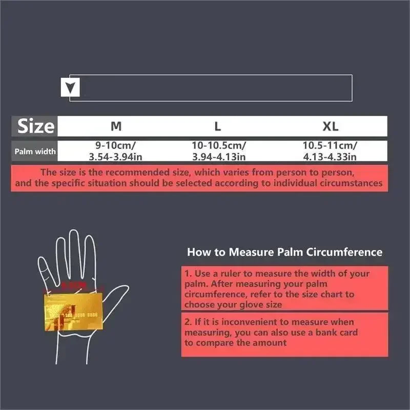 Winter Warm Rechargeable Electric Liner Heated Gloves Outdoor Riding Skiing Motorcycling Gloves Cycling Accessories Hand Warmer