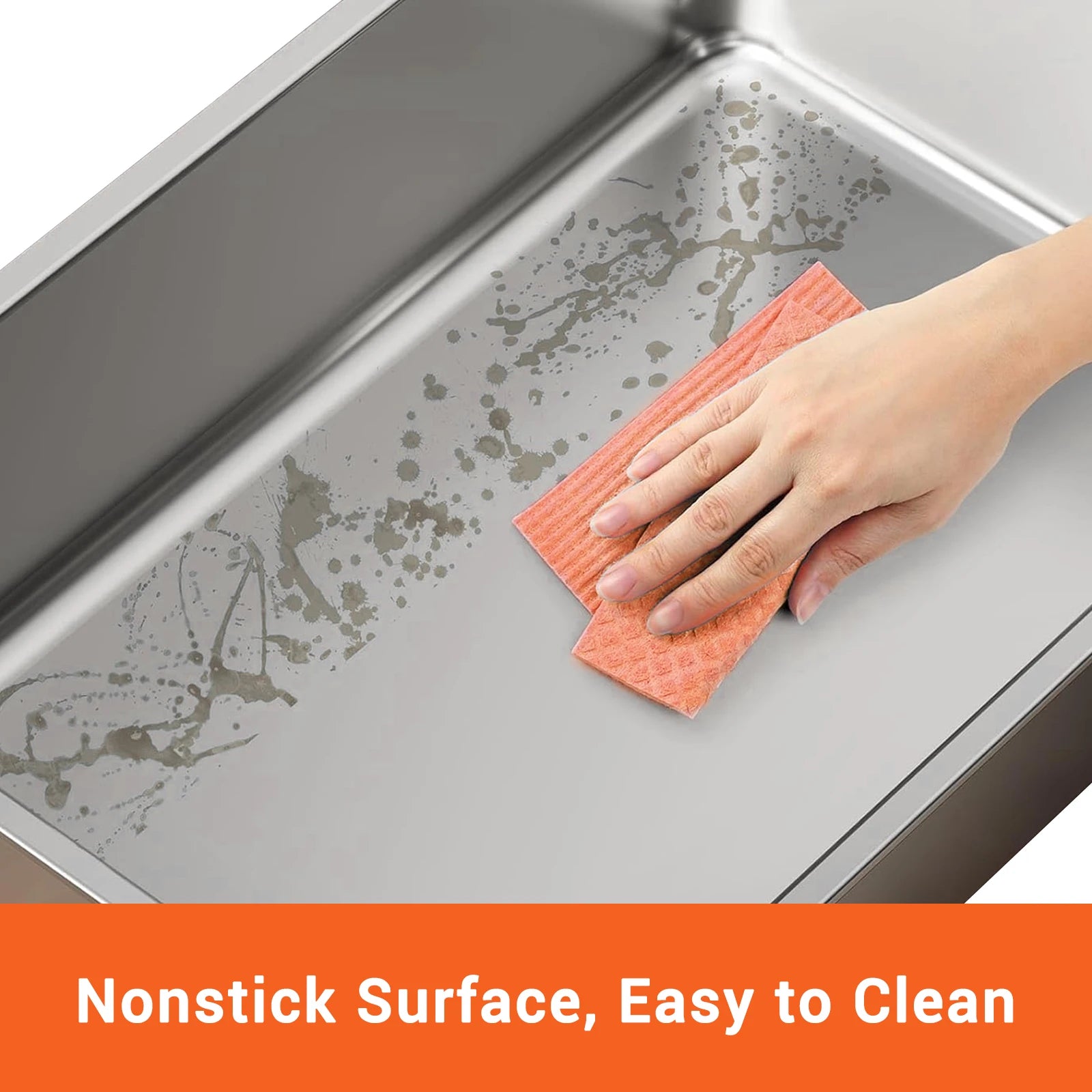 Toaletă pentru pisici din oțel inoxidabil, cu capac, ușă frontală și superioară – Cutie mare cu filtru de nisip, pedală și lopățică, accesorii pentru pisici