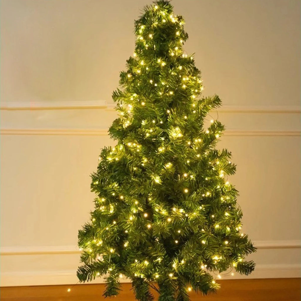 100M 200M LED String Lights Green Wire Fairy Lights Garland For Outdoor Home New Year Christmas Tree Wedding Party Decoration