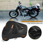 Motorcycle Cover All Season Waterproof Universal Outdoor Protection Against Dust Debris Uv Protection 210D Thick Oxford M-XXXXL