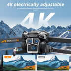 Podofo New Drone 4k Dual Camera  Mini Helicopter Quadcopter Toy Obstacle Avoidance Foldable RC Drone Headless Mode Mini Drones