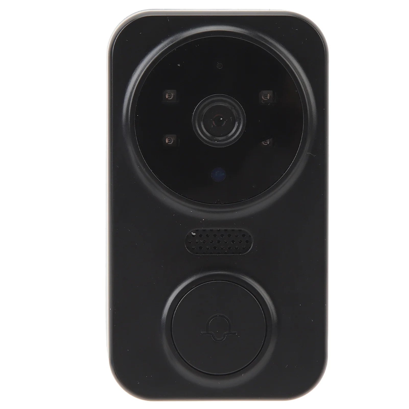 Sonerie video inteligentă WiFi 2.4G cu ecran și interfon vizual wireless – Monitorizare video HD, comunicație bidirecțională și viziune pe timp de noapte