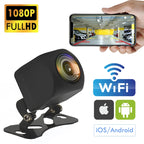 Wireless Car Dash Cam Waterproof Auto Rear View Camera 170 Degree 1080P HD Night Vision WiFi Reversing Camera Auto Accessories