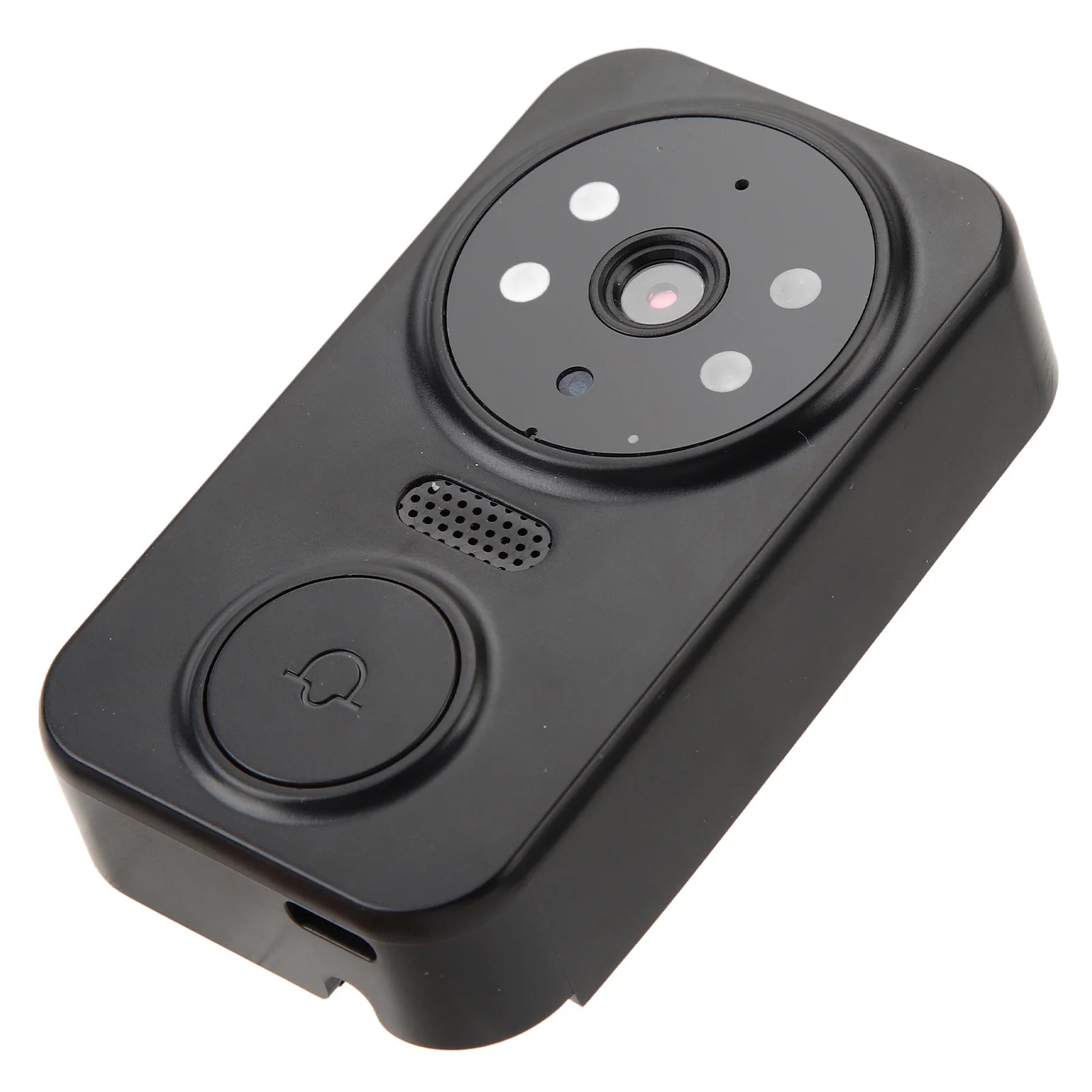 Sonerie video inteligentă WiFi 2.4G cu ecran și interfon vizual wireless – Monitorizare video HD, comunicație bidirecțională și viziune pe timp de noapte