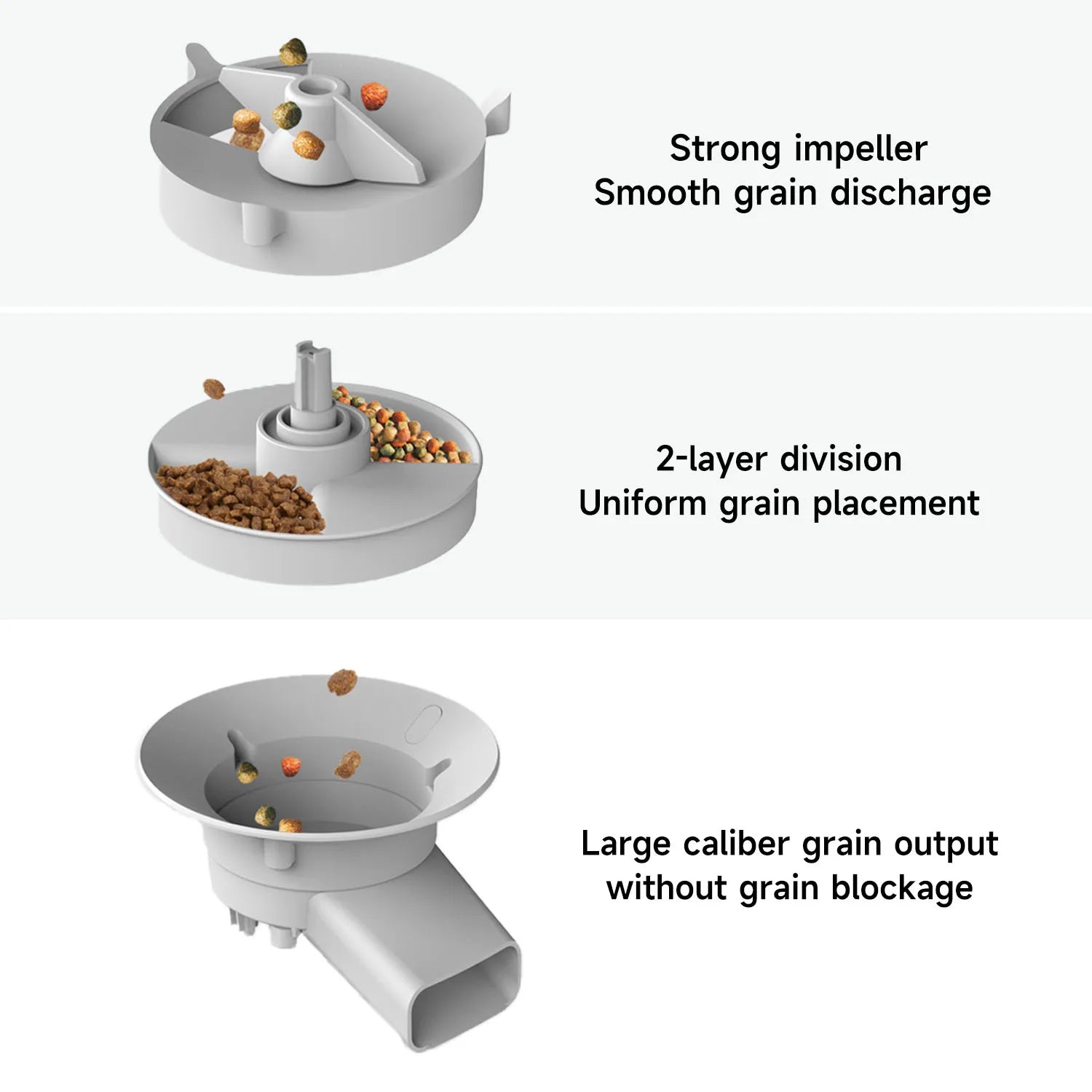 Smart Pet Feeder Automatic Cat Feeder TUYA APP WIFI 2.4G Remote Control 5L Pet Auto Feeder For Cat Dog Food Dispenser