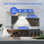 Solar Floodlight Outdoor Motion Sensor Solar Power Spotlights IP65 waterproof 234LED Safety Lighting Lamp for Yard Garage Garden