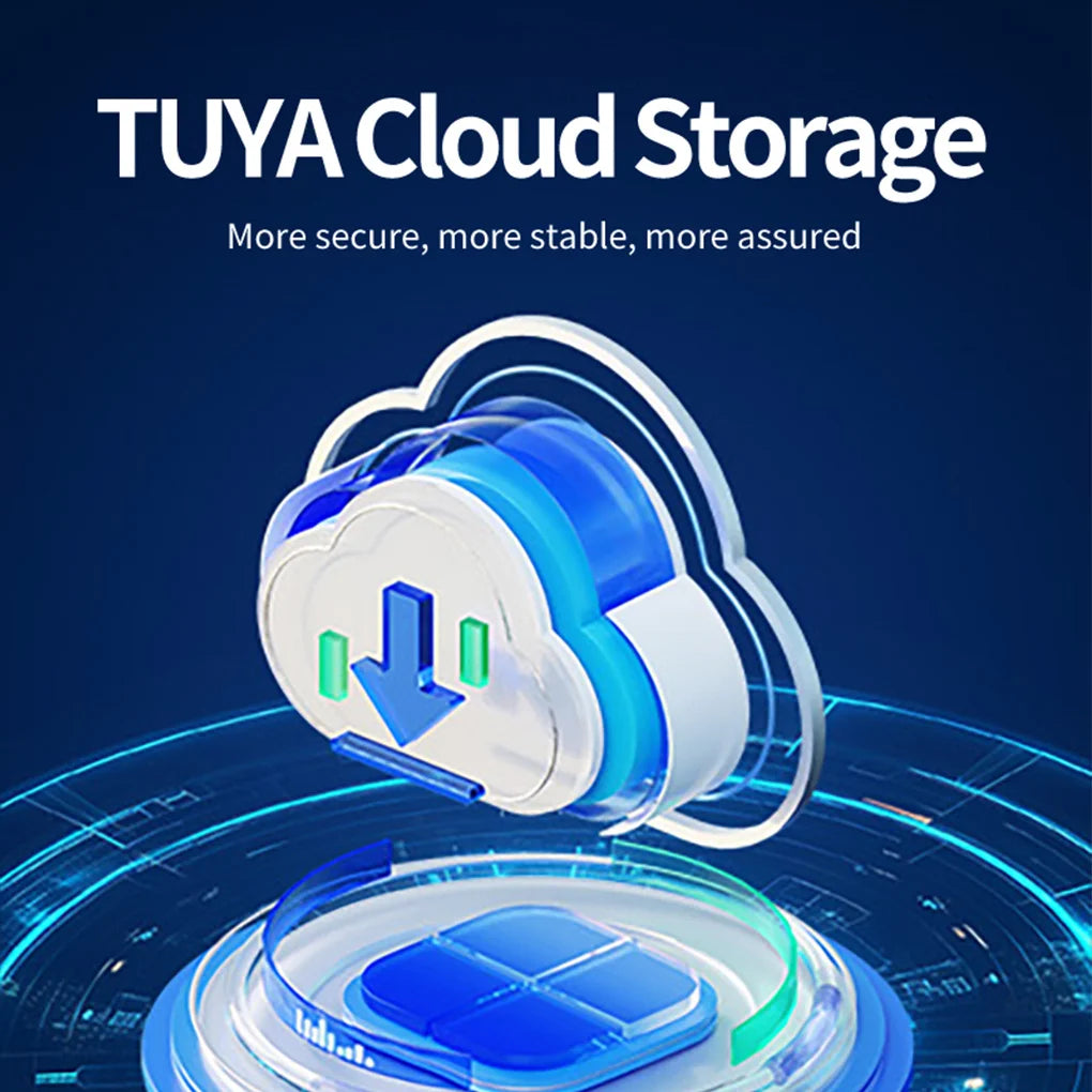 Sonerie video inteligentă WiFi IP65 – Wireless, cu cameră HD, detecție mișcare PIR, viziune nocturnă, control prin aplicația Tuya, ideală pentru casă, curte sau apartament