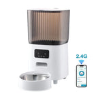 Smart Pet Feeder Automatic Cat Feeder TUYA APP WIFI 2.4G Remote Control 5L Pet Auto Feeder For Cat Dog Food Dispenser